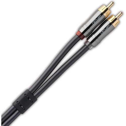 QED Performance Audio Graphite - Câble audio - RCA x 2 mâle pour RCA x 2 mâle - 1 m - blindé