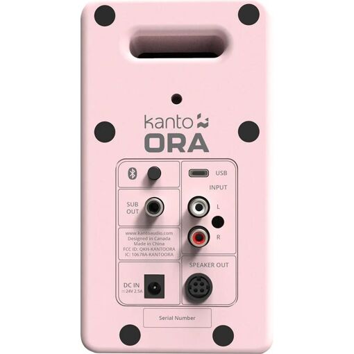 Enceinte PC Kanto ORA Rose - 3