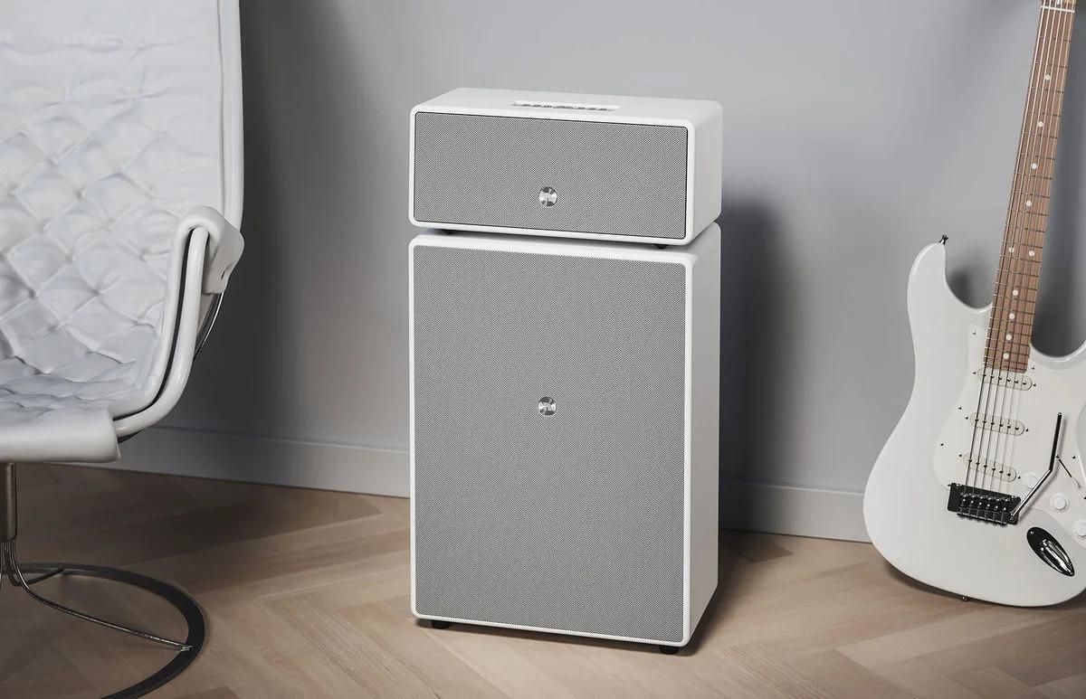 Enceinte connect�e Audio Pro Drumfire MKII Blanc - 6