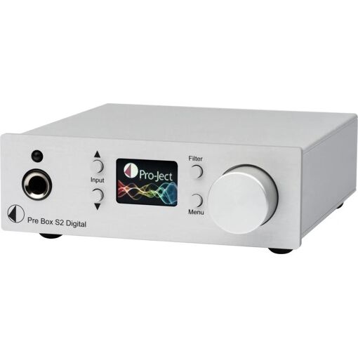 Pr�ampli hi-fi Pro-Ject Pre Box S2 Digital Silver