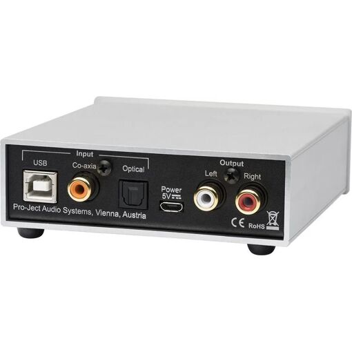 Pr�ampli hi-fi Pro-Ject Pre Box S2 Digital Silver - 2