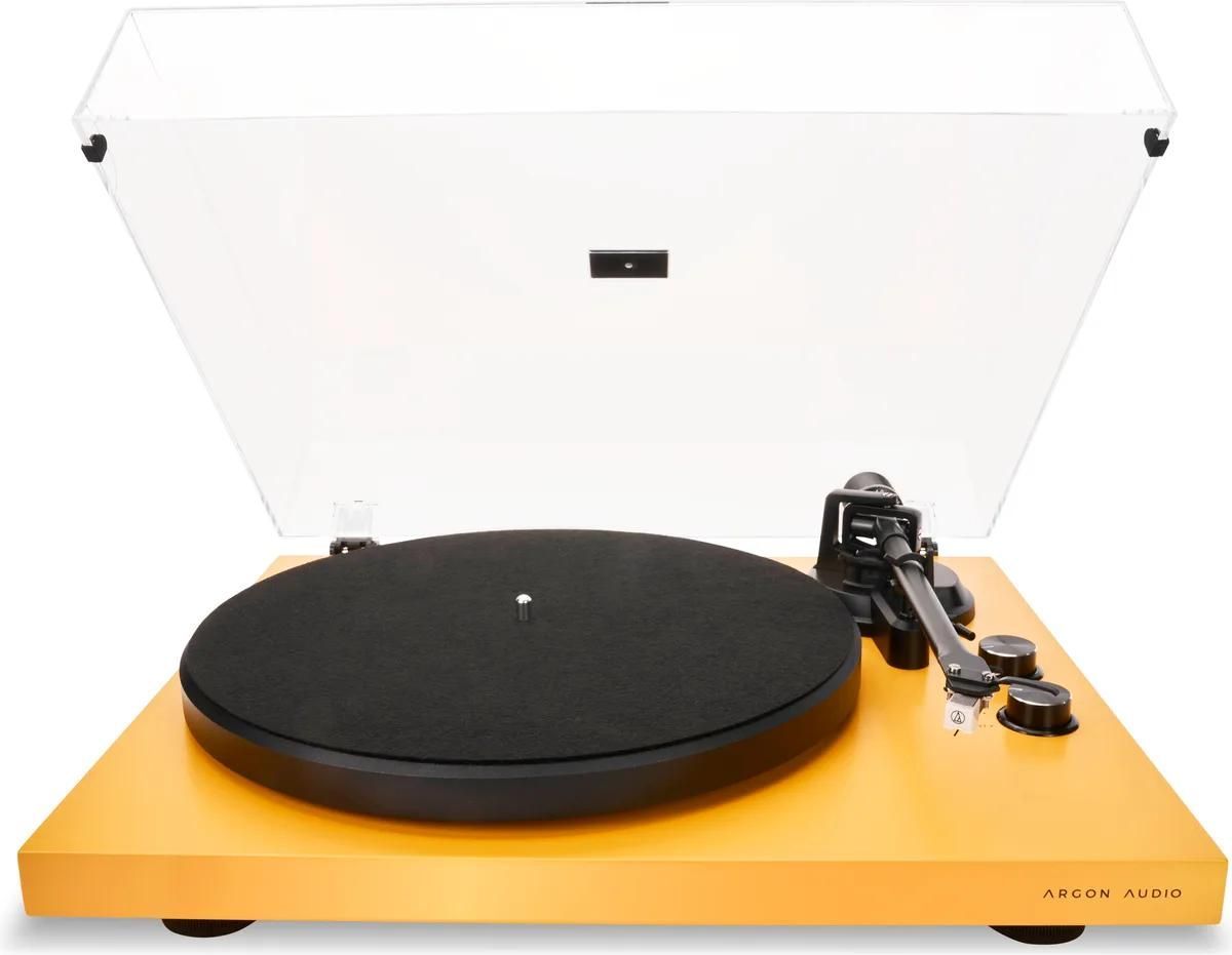 Platine vinyle hi-fi Argon Audio TT MK2 Jaune - 2