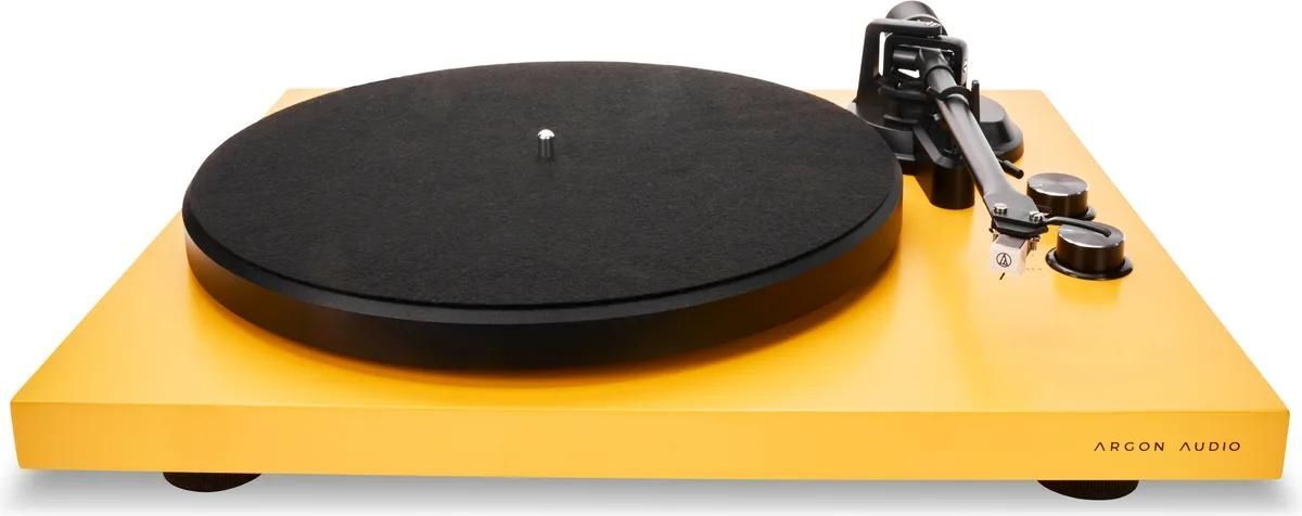 Platine vinyle hi-fi Argon Audio TT MK2 Jaune - 5