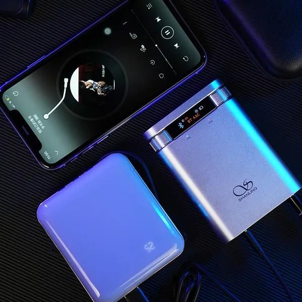DAC Audio portable Shanling H2 Silver - 4