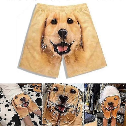 Mignon Dog Pajama Shorts Pour Hommes, Chaussures De Pyjama Pour Hommes Lounge Sleepwear