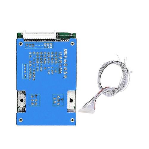 13S 48V 30A Ternary Lithium Battery Protection Board avec batterie d¿alimentation avec balance Pcb Board pour