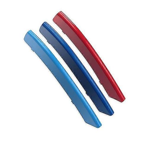 3pcs 3 Series 11grills Grill Autocollant Autocollants Pour Bmw E90 E91 E92 E93 E46 M3 325i 328i 2013-2019 Sport Front Grill Sticker Garniture