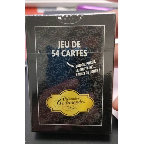Jeu De 54 Cartes (Bridge, Poker, Le Solitaire...) "Offrandes Gourmandes"