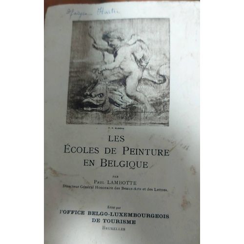 Les Écoles De Peinture En Belgique