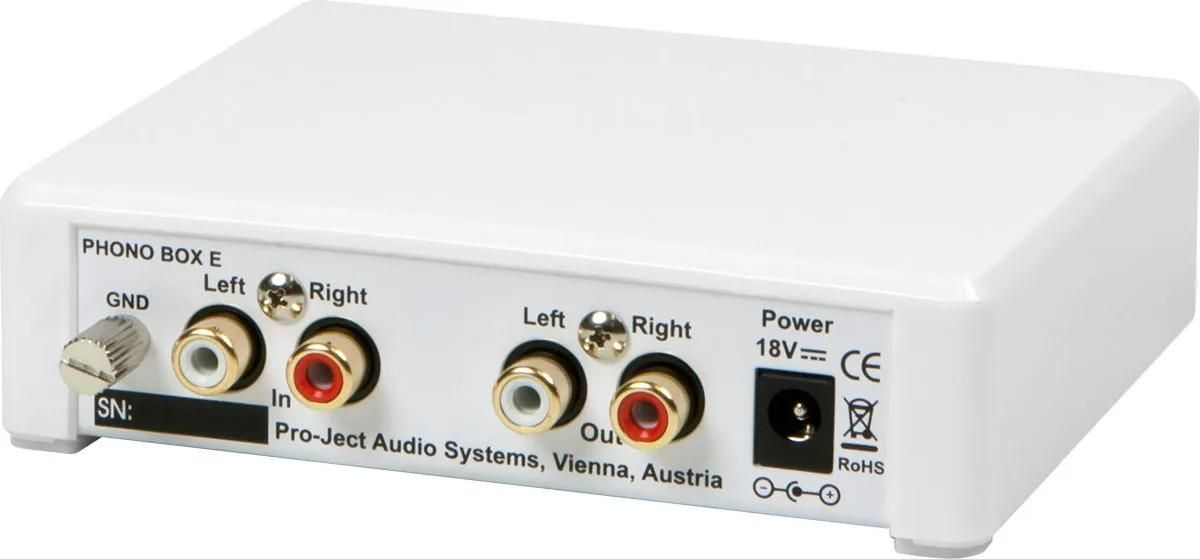 Pr�ampli phono Pro-Ject Phono Box E blanc - 2