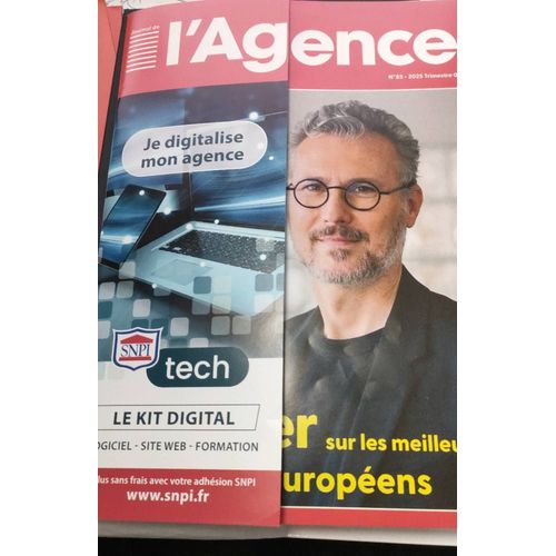 Journal De L'Agence Numéro 85 - 1er Trimestre 2025.