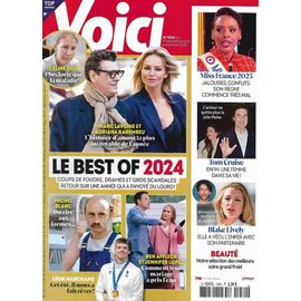 Voici N°1934 27/12/2024 Le Best Of 2024: Adriana Karembeu & Marc Lavoine.../ Miss France 2025/ Blake Lively/ Tom Cruise