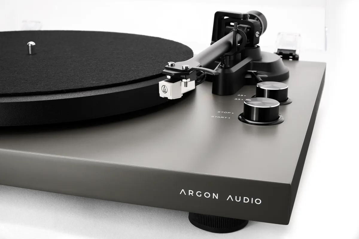 Platine vinyle hi-fi Argon Audio TT MK2 Gris - 4
