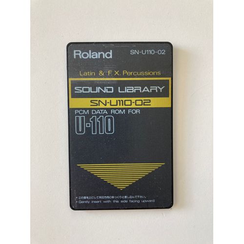 Roland Sn-U110-02 Latin & F.X. Percussions