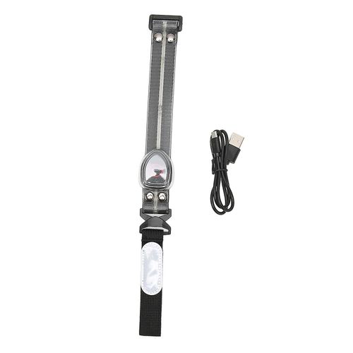 Brassard Led Étanche Rechargeable Nuit De Sécurité Bande Lumineuse Pour Extérieur Marche Courant Noir