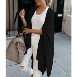 FUNMOON - Vetements Femme Hiver Personnalité Nouvelle Mode Vetement Plus De  Coton Chaud Couleur Unie Manteau Elégant Simple