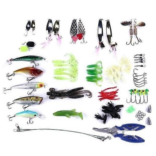 Lot De 110 Leurres Et Accessoires De Pêche - Leurres De Pêche