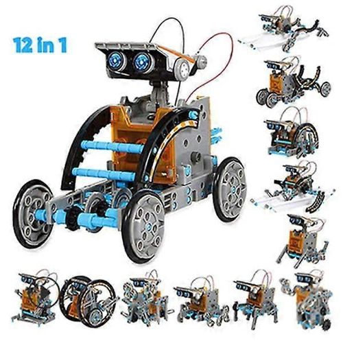 13 en 1 Solar Robot Toys Solar Powered Block Toys Ed Cadeau de Noël