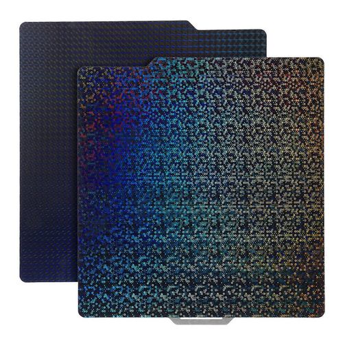Plaque de construction PEY 257x257mm double face Feuille de construction lisse flexible pour imprimante 3D Bambu Lab X1 X1C X1E P1P P1S A1