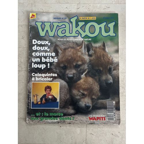 Wakou - Pour Les Petits Curieux De Nature - N°59 - Février 1994 - 