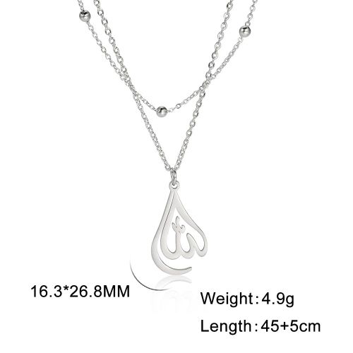 Collier Allah Argent
