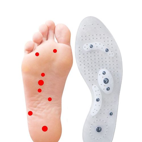 Semelles Magnétiques Pour Hommes Et Femmes - Inserts De Chaussures De Massage Par Acupression M