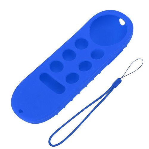 Housse de protection pour télécommande Étui en silicone pour Chromecast avec télécommande Google TV Bleu