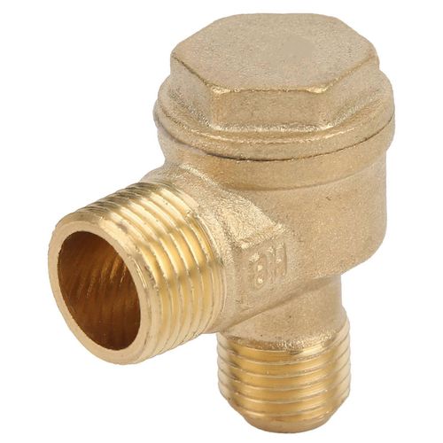 Clapet anti-retour 2 voies en laiton filetage mâle sans huile machine compresseur d¿air accessoires 3/8 x 14
