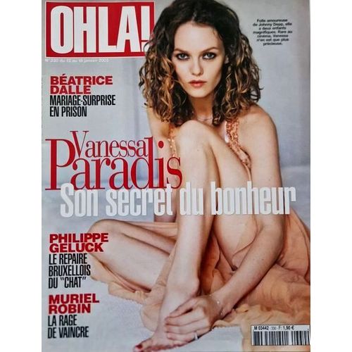 Oh La! 330 2005 Vanessa Paradis/Geluck/Muriel Robin/Beatrice Dalle/Barbelivien/Clerc/Presley/Jennifer Aniston/Parillaud Jarre/Charlotte Gainsbourg/Yves Renier/Mitchell