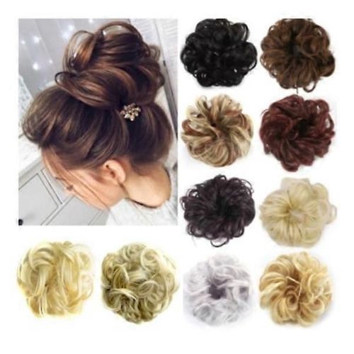 Cordon Avec Extension De Cheveux / Beignet - Plusieurs Couleurs 