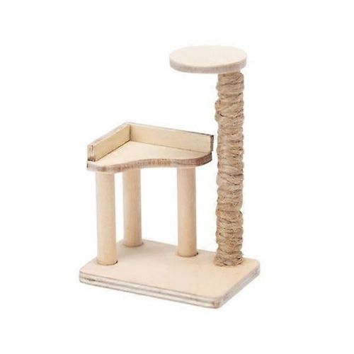 1 : 12 Maison de poupée Mini chat jouet intérieur chat cadre d¿escalade cadeau de Noël