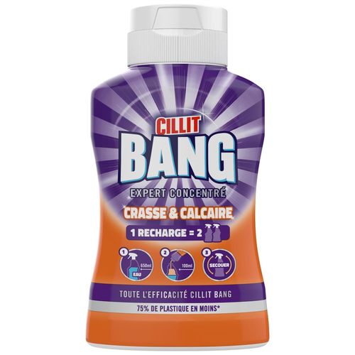 CILLIT BANG Recharge Spray Expert Crasse & Calcaire Flacon de 200ml