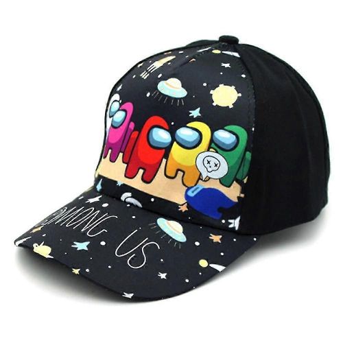 Kids Among Us Game Baseball Peaked Cap Hip Hop Chapeau De Soleil Réglable