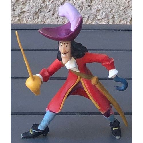 Figurine Capitaine Crochet Bullyland, Peter Pan, Walt Disney, Dessin Animé