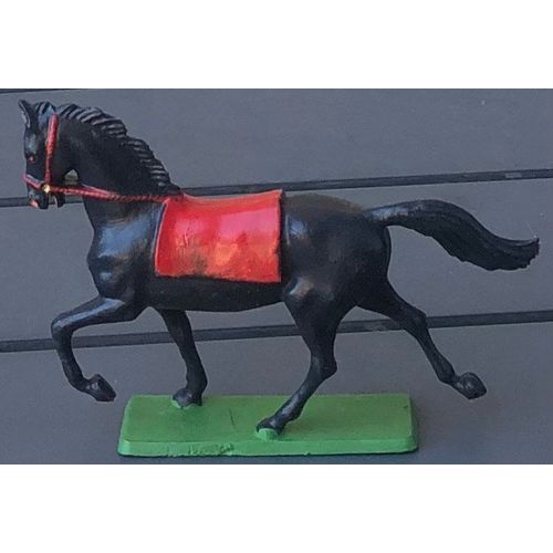 Figurine Cheval Starlux , Cavalier, Cavalerie