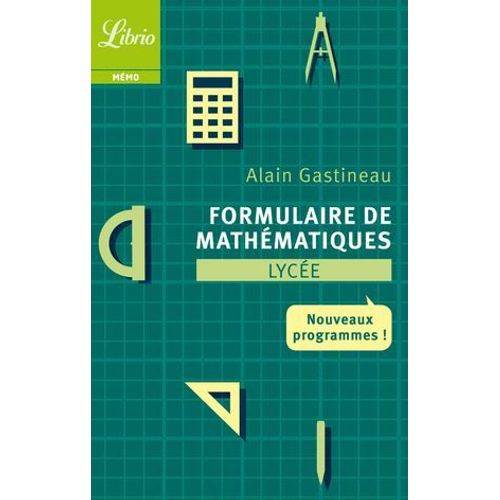 Formulaire De Mathématiques