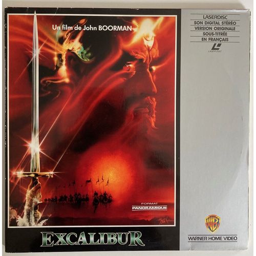 Laserdisc Excalibur 1981 Vo Sous-Titré