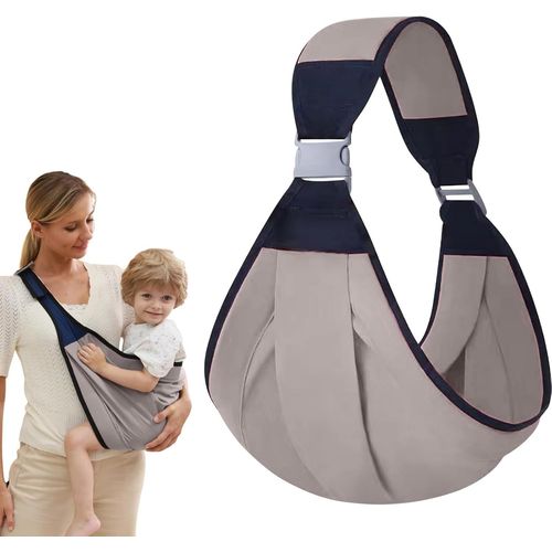 Shiliu-Porte-Bébé Nouveau-Né, Porte-Bébé Réglable Dès La Naissance, Porte-Bébé Portable Sur Une Épaule Sur Le Côté Pour Bébé De 3 À[