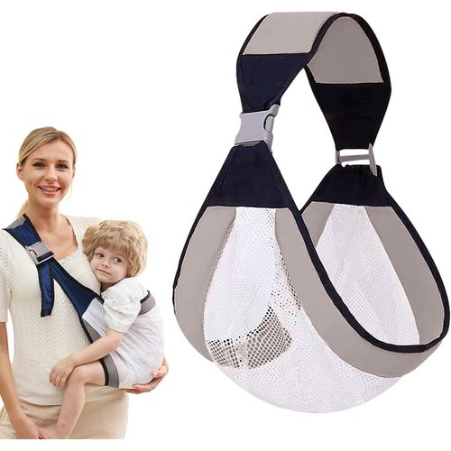 Shiliu-Porte-Bébé Nouveau-Né, Porte-Bébé Réglable Dès La Naissance, Porte-Bébé Portable Sur Une Épaule Sur Le Côté Pour Bébé De 3 À[