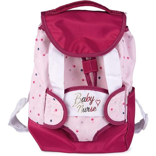 Shiliu-- Baby Nurse - Sac À Dos - Porte-Bébé + Porte-Biberon Intégré - Pour Poupons Et Poupées - Sangles Réglables - 220364web[546]