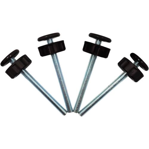 Shiliu-Extra Longues Filetées De Broche Tiges Pression M10 (10mm) Pour Barrière De Sécurité Pour Bébés Et Animaux De Compagnie - Pa[