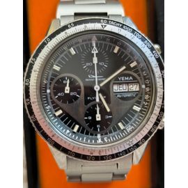 Montre Homme Yema Flygraf Automatique Chronographe Vintage