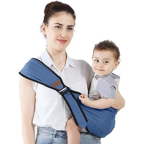 Shiliu-Porte Bébé,Portable Echarpe De Portage Bebe,Porte-Bébé Latéral,Porte-Bébé Respirant,Écharpe De Portage Réglables,Porte-Bébé [