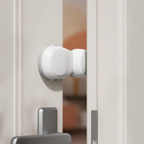Shiliu-4+2 Pièces Butoir De Porte Automatique Pour Bébé, Protège-Doigts Automatiques Pour Enfants, Butée De Porte Automatique Anti-[