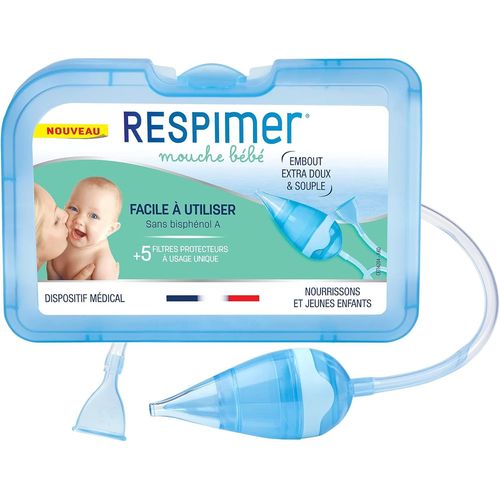 Shiliu-Respimer \U2013 Mouche Bébé \U2013 Doux Et Hygiénique \U2013 Rhume Et Rhynopharyngite \U2013 Facilite L`Élimination Du Mucus[
