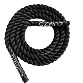 Shiliu-Corde À Sauter Lourde Lestée De 1,2 Kg Pour La Musculation, Améliore La Force, L'endurance En Plein Air, Utilisation Général[