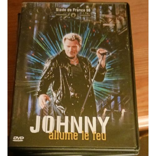 Dvd Johnny Hallyday * ‎– Allume Le Feu - Stade De France 98