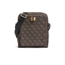 Sacoche Guess monogramme Homme Marron