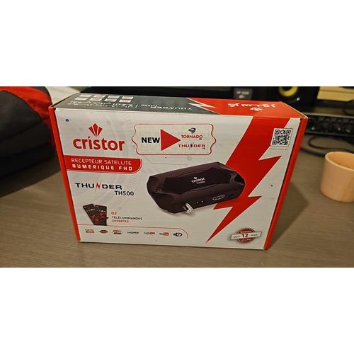 Recepteur satellite TV (décodeur) Cristor TH500 +8000 chaines