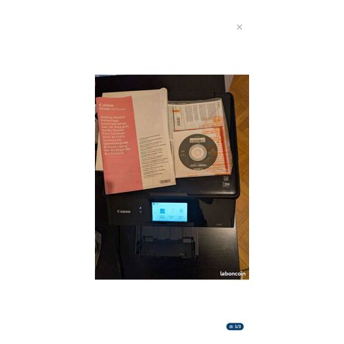 Canon PIXMA TS8150 Noir- Imprimante Multifonction Wifi